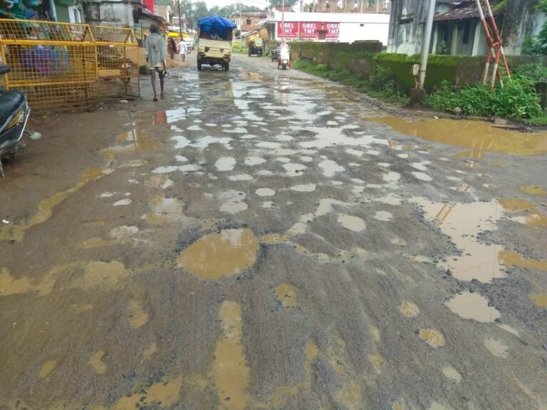 जनकपुर मुख्यमार्ग पे PWD कि लीपापोती महीने भर भी नहीं चल पायी