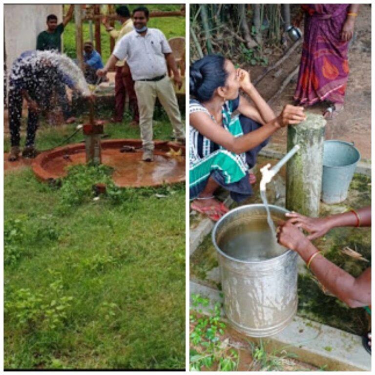 हिंद स्वराष्ट्र की खबर का असर:- हिंद स्वराष्ट्र की मुहिम और  SDO चंदेल जी की सक्रियता  से चालू हुआ दो साल से बंद नल जल योजना