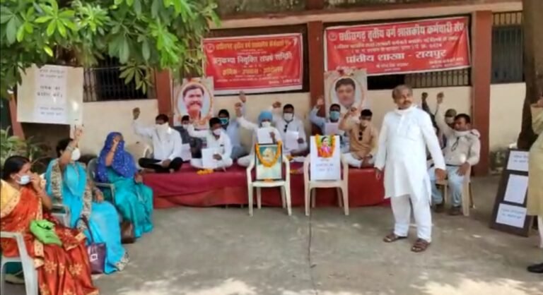 पूर्व राजपरिवहन निगम सीआईडीसी के सेवा के दौरान आकस्मिक निधन के शिकार हुए कर्मचारियों को न्याय दिलाने परिजनों का उपवास नवें दिन भी जारी…..