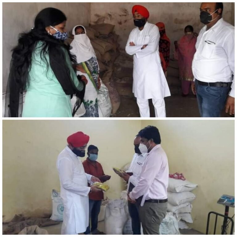 खाद्य आयोग के अध्यक्ष ने किया पीडीएस दुकानों का निरीक्षण दो दुकान संचालकों पर कार्यवाही करने के दिए निर्देश