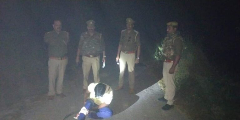 पुलिस मुठभेड में 25000 का ईनामियां अपराधी हुआ घायल