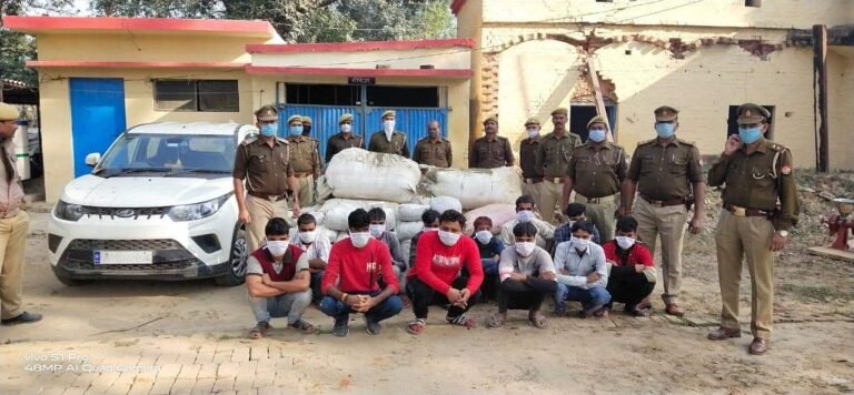 50 लाख के मादक पदार्थों  के साथ शातिर तस्कर रितेश जायसवाल अपने 11 साथियों के साथ गिरफ्तार…