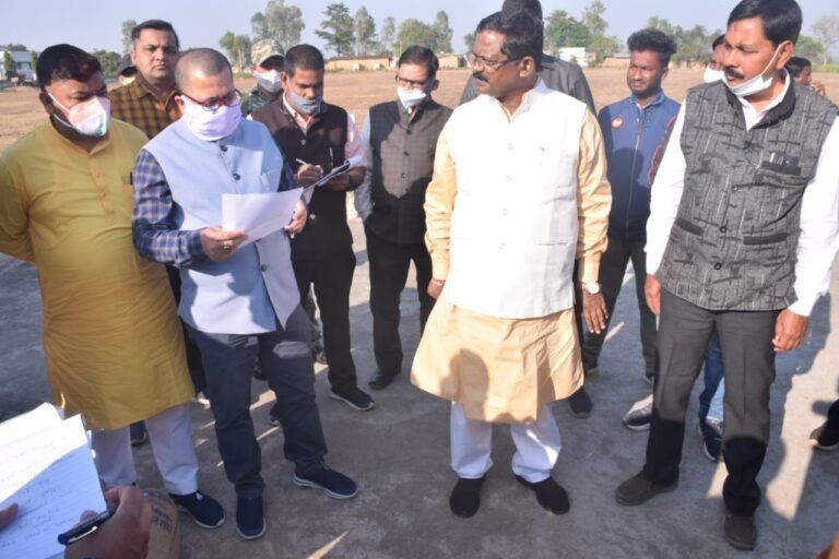 खाद्य मंत्री ने किया दरिमा, करजी एवं कर्रा उपार्जन केंद्र का निरीक्षण निर्धारित चेक पॉइंट के अनुसार व्यवस्थाएँ सुनिश्चित करने दिए निर्देश…