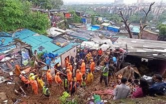 मुंबई में भारी बारिश से तबाही,, चेंबूर और विक्रोली में दीवार ढहने से 19 लोगों की मौत…