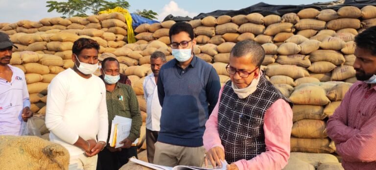 18 दिन पूर्व ही शासन द्वारा निर्धारित धान खरीदी लक्ष्य का 77% पूरा..