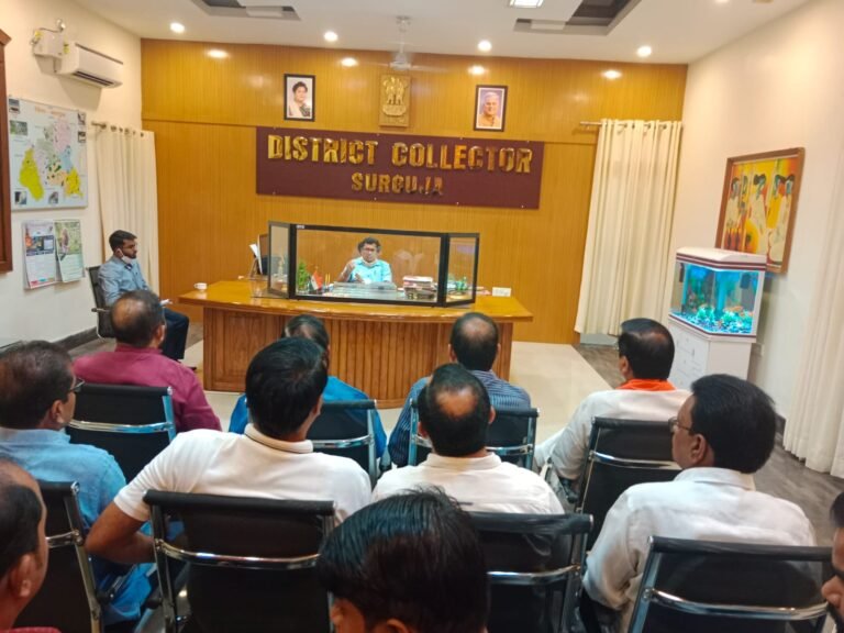भाजपा प्रतिनिधि मंडल ने की परसा केते कोयला खदान का विरोध कर रहे ग्रामीणों की समस्यायों पर कलेक्टर सरगुजा से चर्चा…