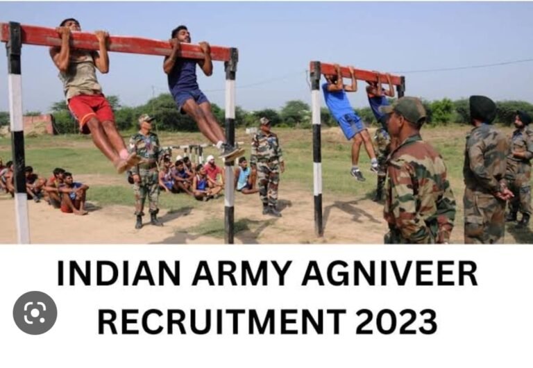 अग्निवीर भर्ती आवेदन के लिए केवल 06 दिन शेष..नीचे दिए गए लिंक से कर सकते हैं आवेदन….