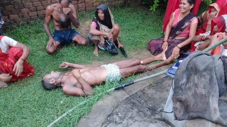 सिंचाई के लिए पंप लगाने कुएं में उतरे युवक की करंट की चपेट में आकर दर्दनाक मौत…
