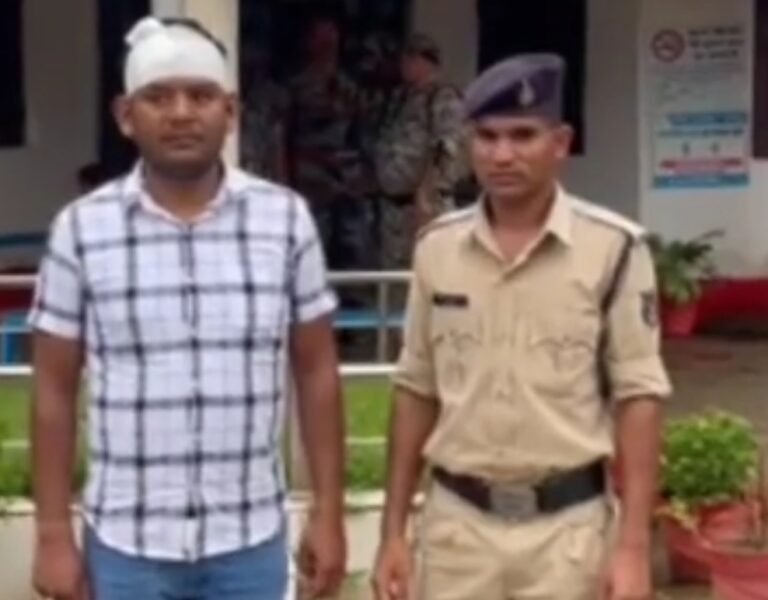 ठेकेदार पर फायरिंग करने वाले आरोपी ठेकेदार को पुलिस ने किया गिरफ्तार…
