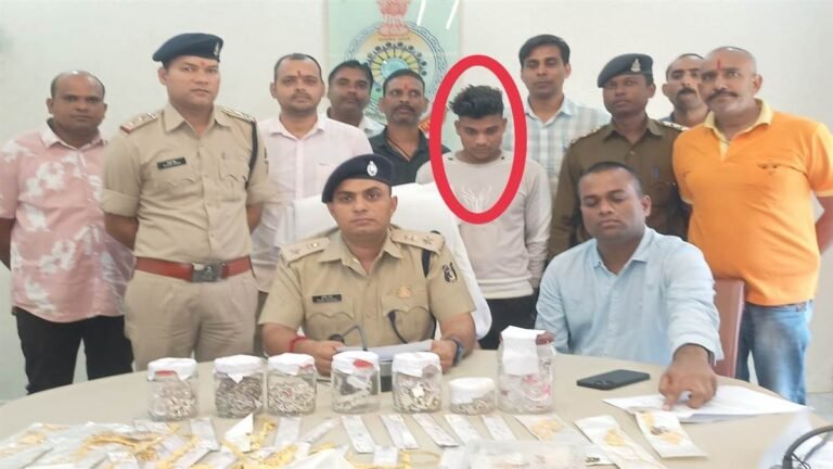 ज्वेलरी शॉप में लाखों की चोरी मामले में पुलिस ने 3 आरोपियों को पकड़ने में हासिल की सफलता…