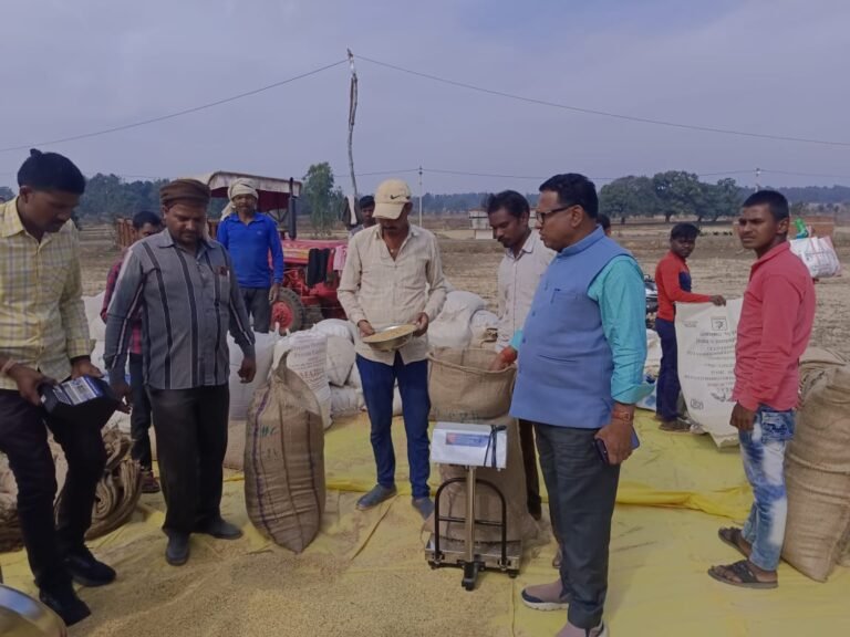 कलेक्टर ने बहरासी धान खरीदी केन्द्र का किया औचक निरीक्षण, बिचौलियों पर कार्यवाही करने के दिये निर्देश…