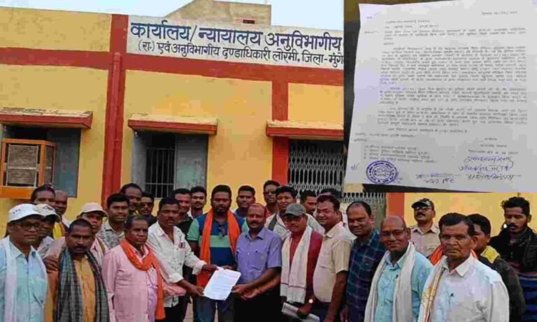 डिप्टी रेंजर ने श्रमिक पर सब्बल से किया हमला,, एट्रोसिटी की धारा के तहत कार्रवाई करने एसडीएम को सौंपा गया ज्ञापन…