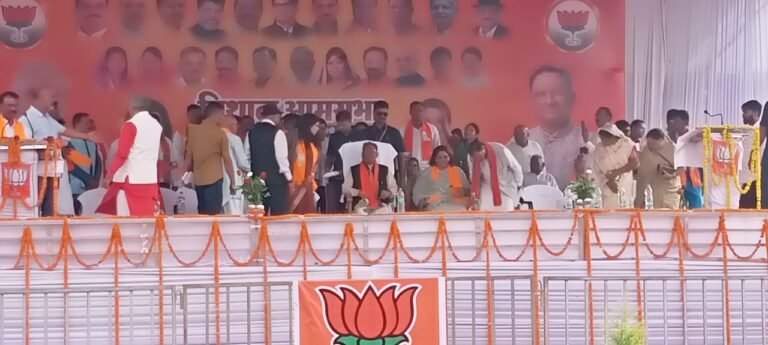 कोरबा लोकसभा क्षेत्र के विकास सांय सांय होही : विष्णुदेवडबल इंजन की सरकार बनेगी तो चलेगी रेल, चांगभखार बनेगा जिला : रेणुका