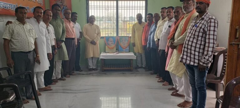 भाजपा कार्यालय मे डॉ. श्यामाप्रसाद मुखर्जी जी की पुण्य तिथि को बलिदान दिवस के रूप मे मनाया गया…