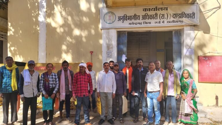 नागपुर-चिरमिरी रेलवे हॉल्टलाइन परियोजना हेतु भूमि अधिग्रहण को लेकर अनुविभागीय अधिकारी राजस्व ने की सुनवाई…