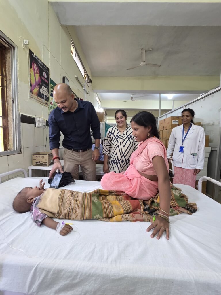 नवापारा यूसीएचसी में बच्चे को दी गई कीमोथेरेपी-नई शुरुआत की ओर एक और कदम…