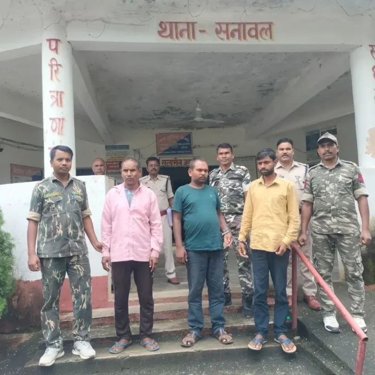 आदिवासी किसानों से लाठी डंडे और टंगिया से हमला मामले में नौ आरोपी गिरफ्तार…
