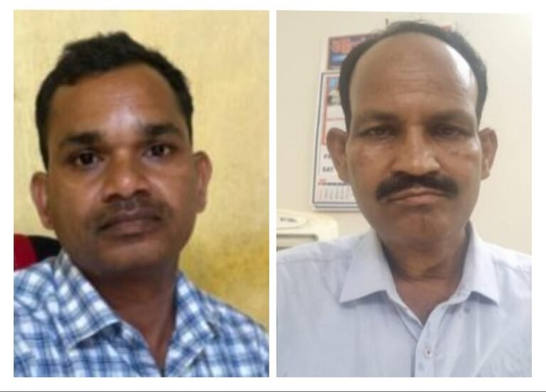 ACB की टीम ने पटवारी और अनुरेखक को रिश्वत लेते किया गिरफ़्तार…