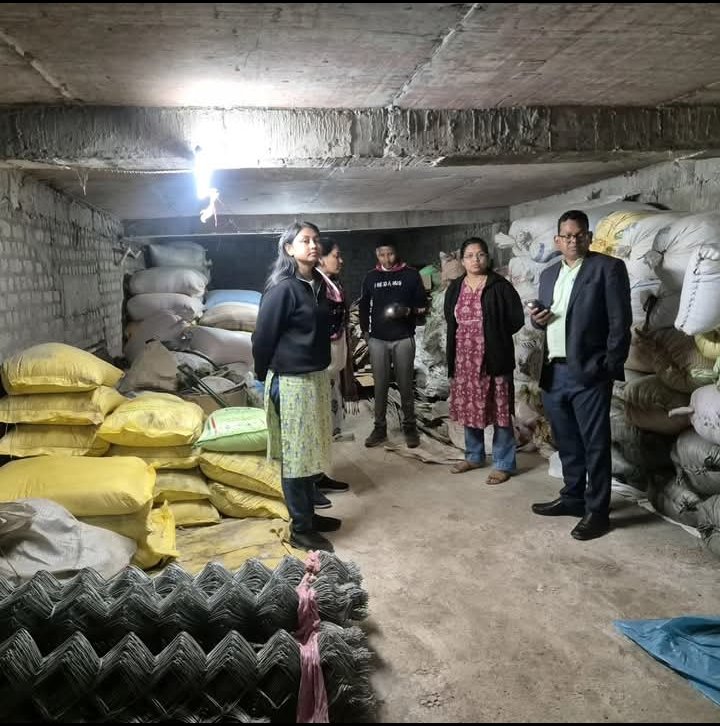 अवैध धान भंडारण पर कार्यवाही, 120 क्विंटल धान जप्त…