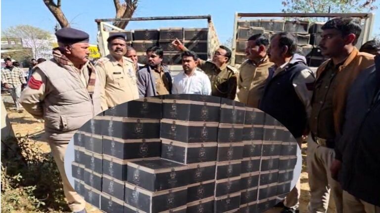 नए साल के जश्न पर आबकारी विभाग का बड़ा प्रहार, 40 लाख की अवैध अंग्रेजी शराब जब्त…