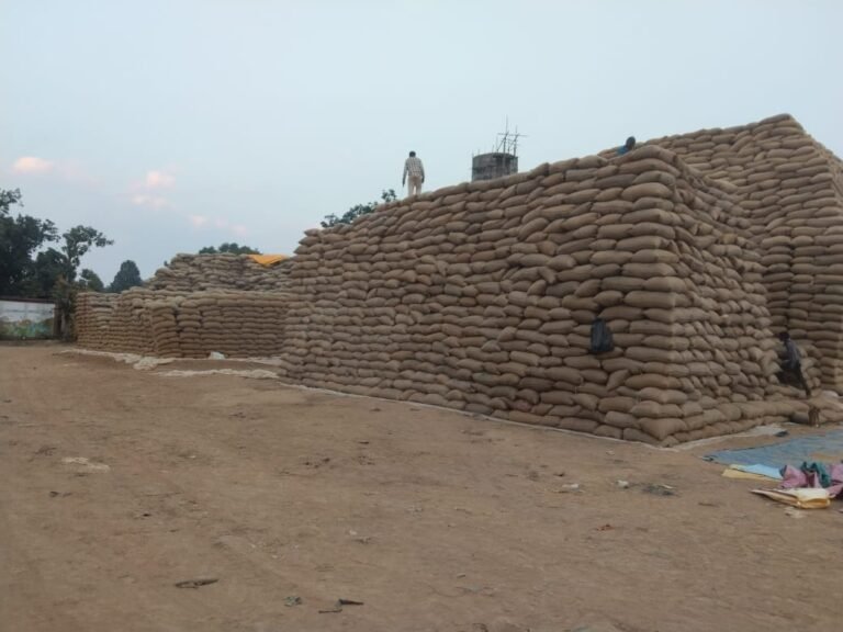 केल्हारी के डोडकी धान उपार्जन केंद्र में धान उठाव नहीं होने से बढ़ी किसानों की परेशानी…